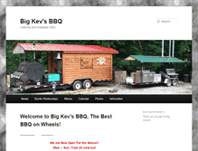 Tablet Screenshot of bigkevsbbq.com